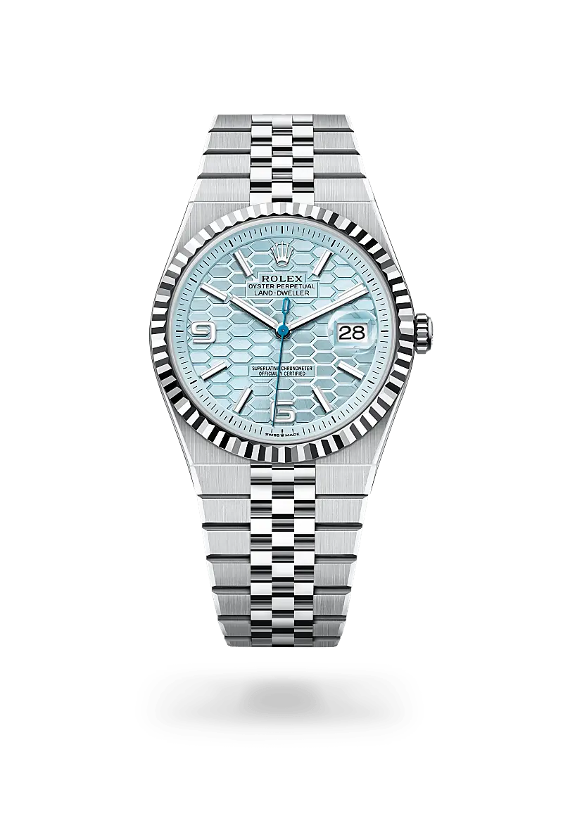 Rolex Land-Dweller in Platinum, M127336-0001 - Swiss Time Square