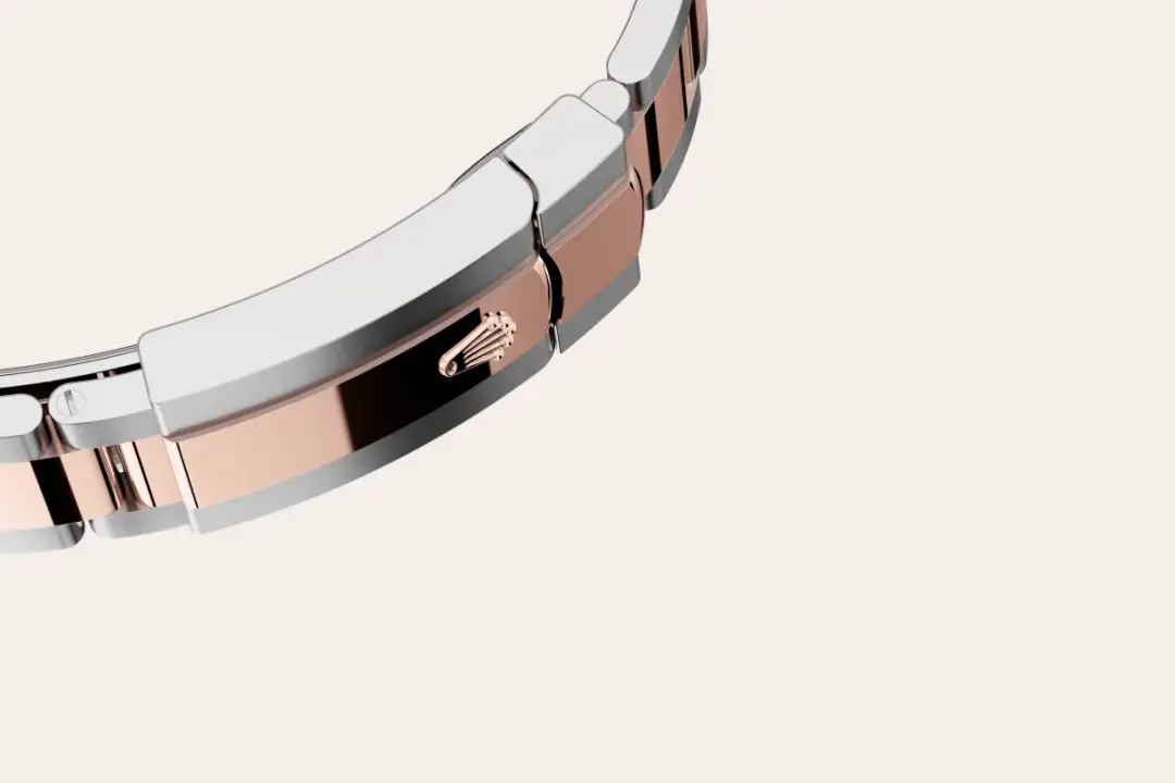 Rolex Datejust in Everose Rolesor - combination of Oystersteel and Everose gold, M126301-0021 - Swiss Time Square