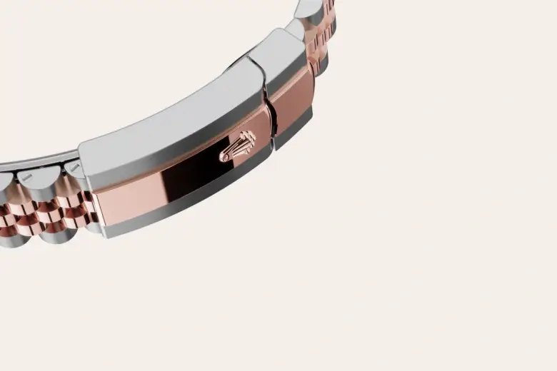 Rolex Datejust in Everose Rolesor - combination of Oystersteel and Everose gold, M126301-0002 - Swiss Time Square