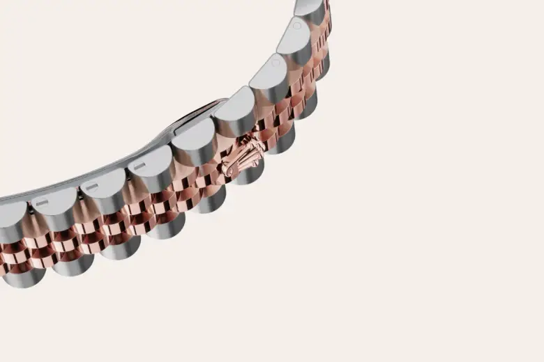 Rolex Datejust in Everose Rolesor - combination of Oystersteel and Everose gold, M278241-0018 - Swiss Time Square