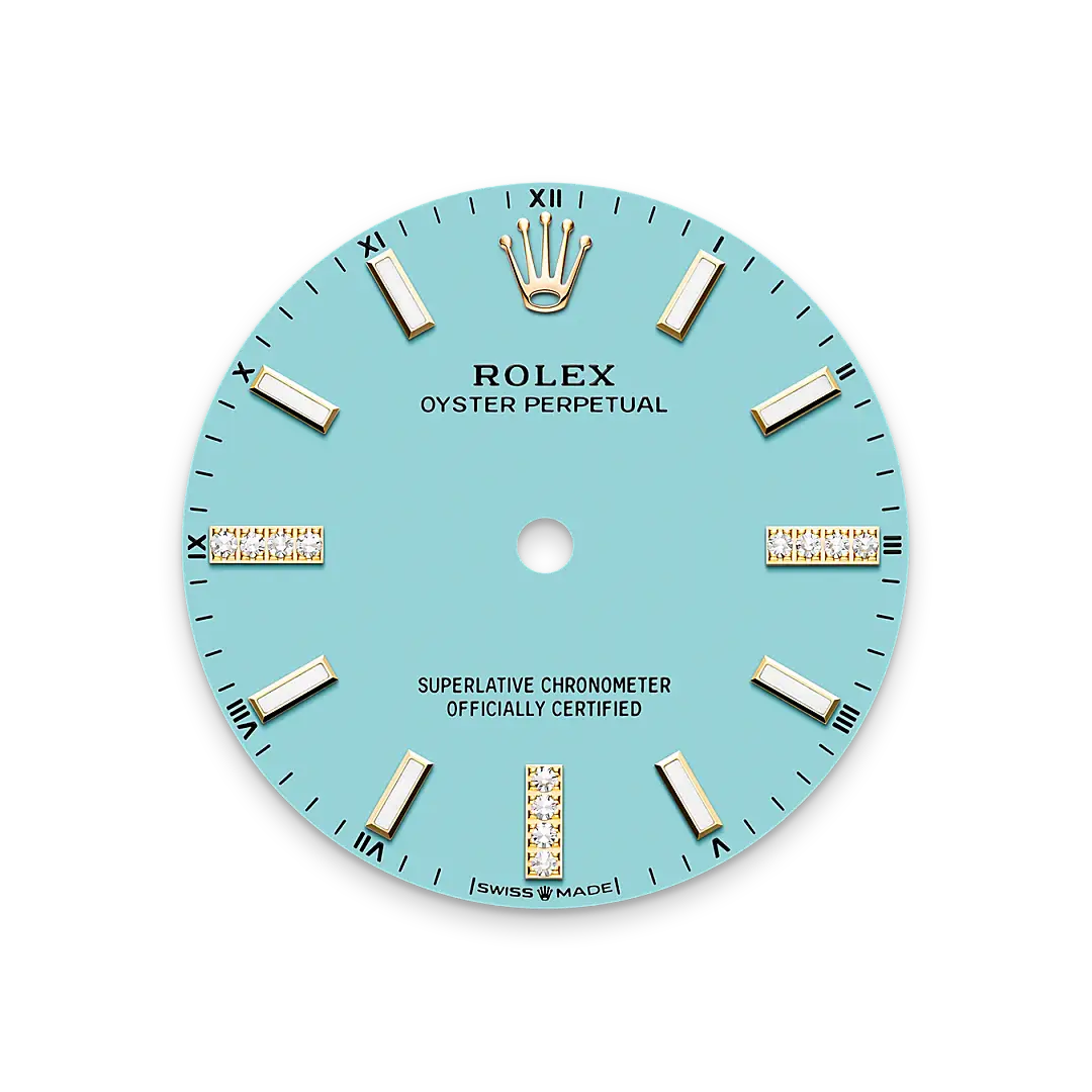 Rolex Oyster Perpetual in 18 ct yellow gold, M124248RBR-0002 - Swiss Time Square