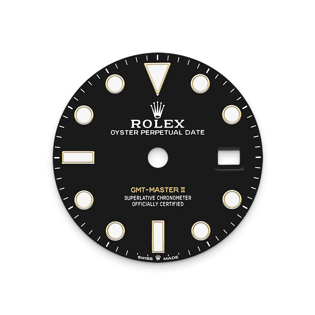 Rolex GMT-Master II in 18 ct yellow gold, M126718GRNR-0001 - Swiss Time Square