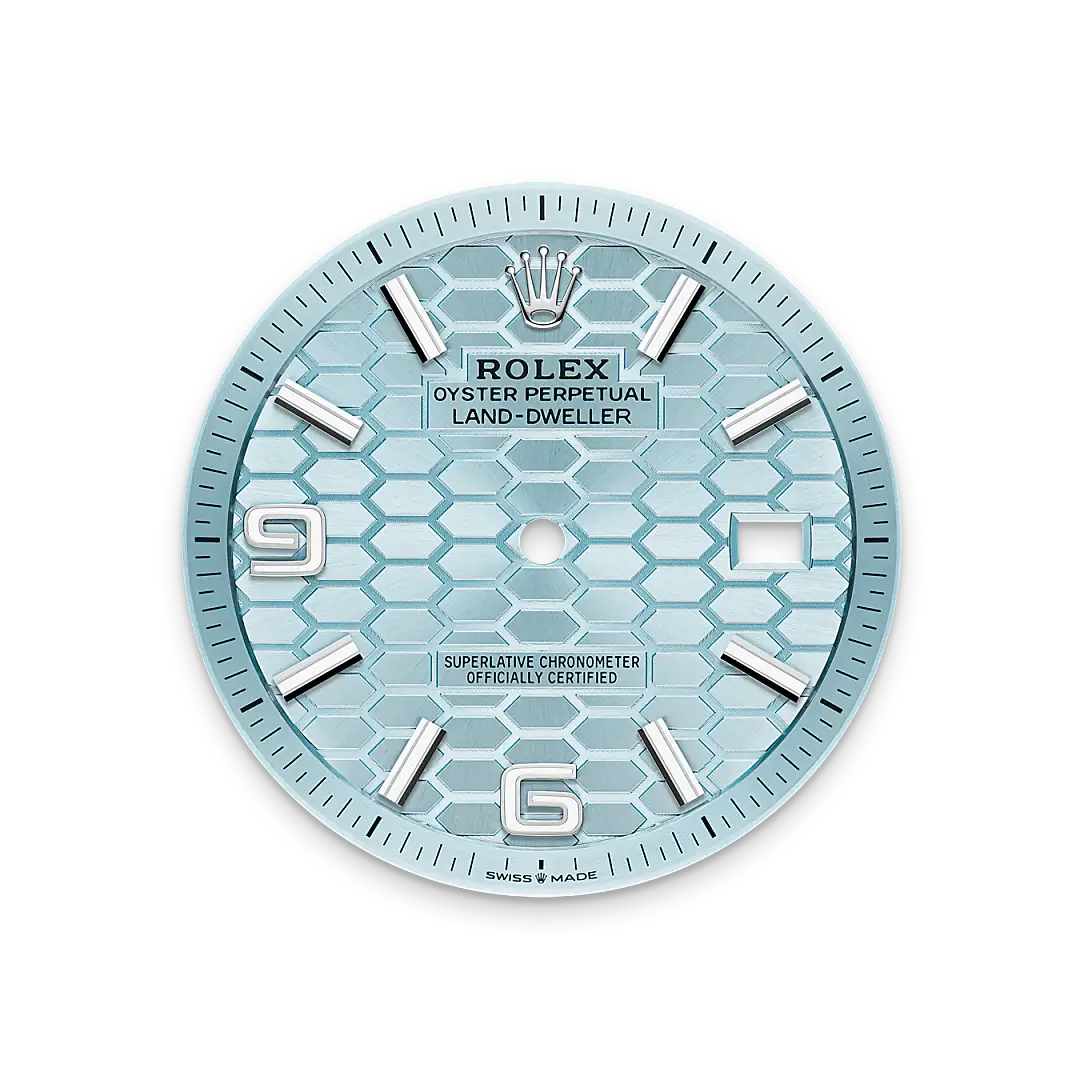 Rolex Land-Dweller in Platinum, M127336-0001 - Swiss Time Square