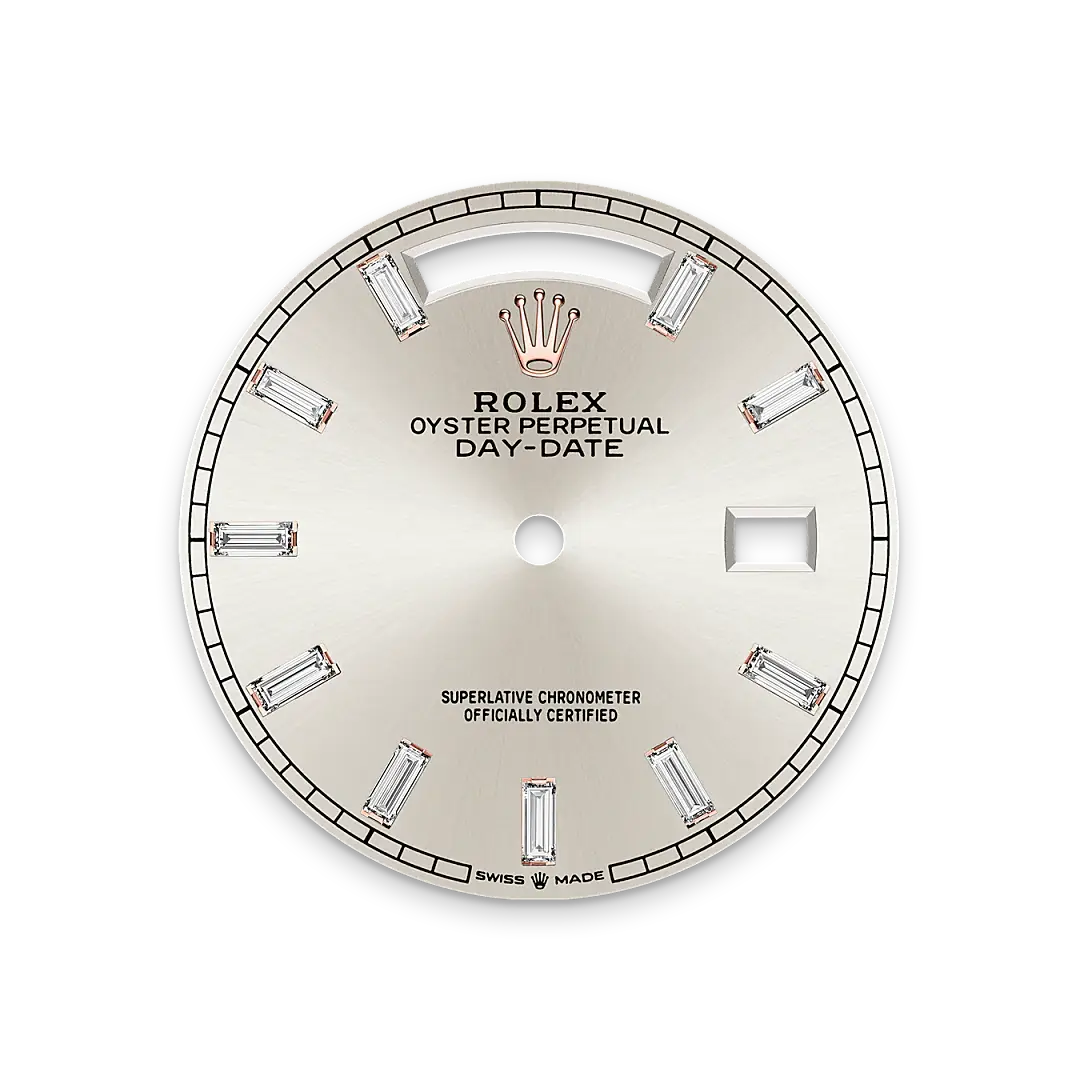 Rolex Day-Date in 18 ct Everose gold, M128235-0087 - Swiss Time Square