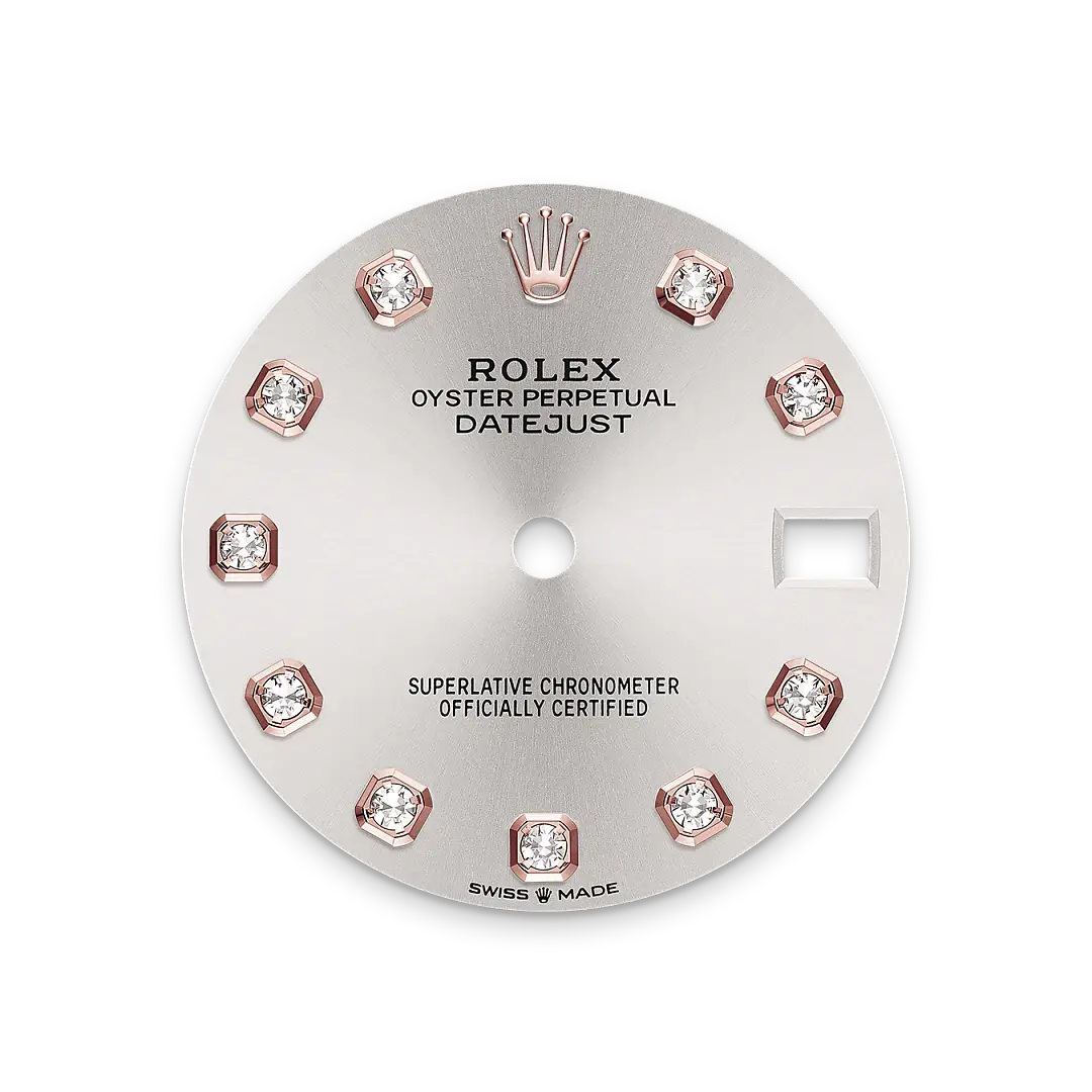 Rolex Datejust in Everose Rolesor - combination of Oystersteel and Everose gold, M278241-0016 - Swiss Time Square