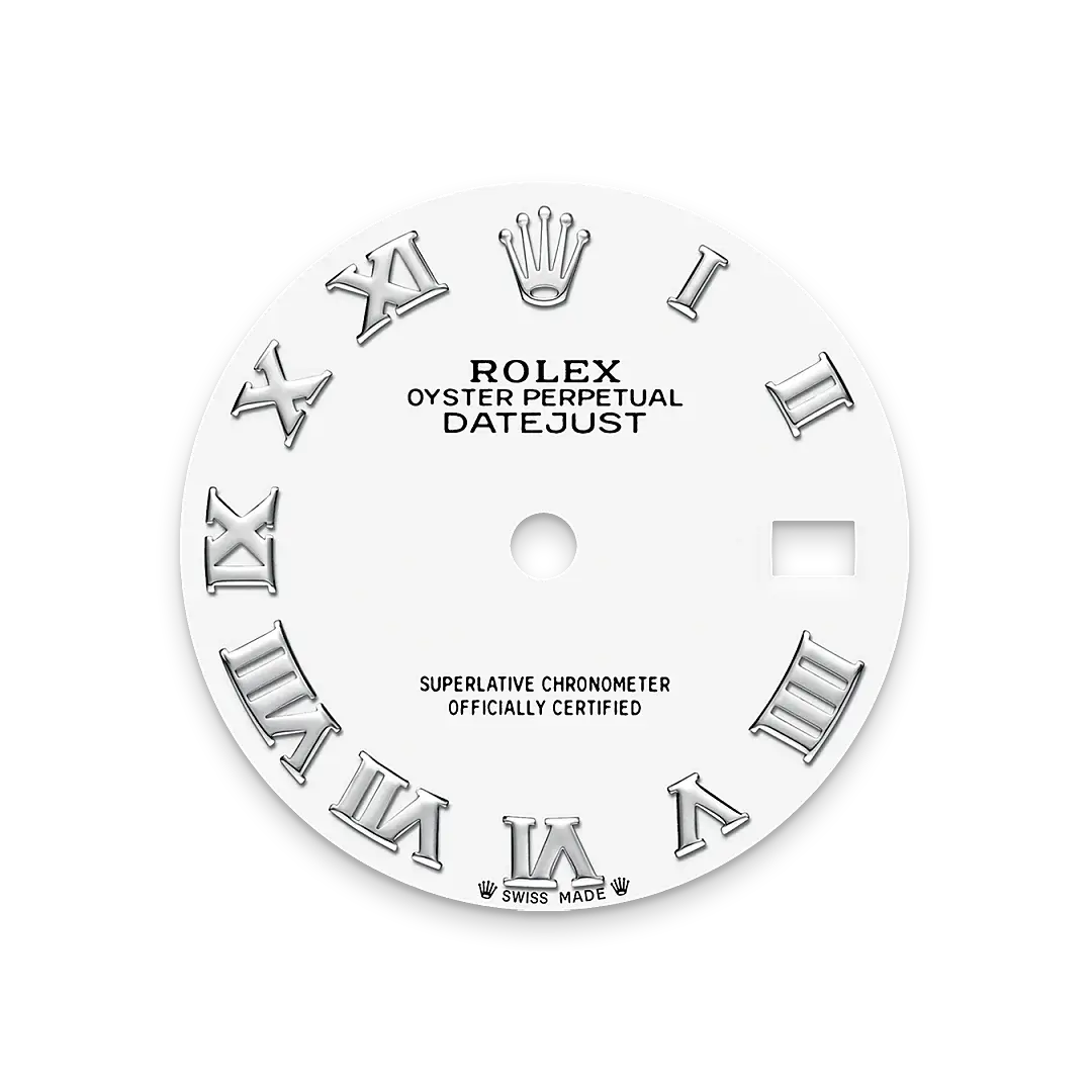 Rolex Lady-Datejust in White Rolesor - combination of Oystersteel and white gold, M279174-0020 - Swiss Time Square