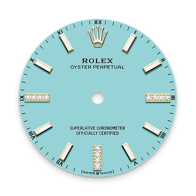 Rolex Oyster Perpetual in 18 ct yellow gold, M124248RBR-0002 - Swiss Time Square