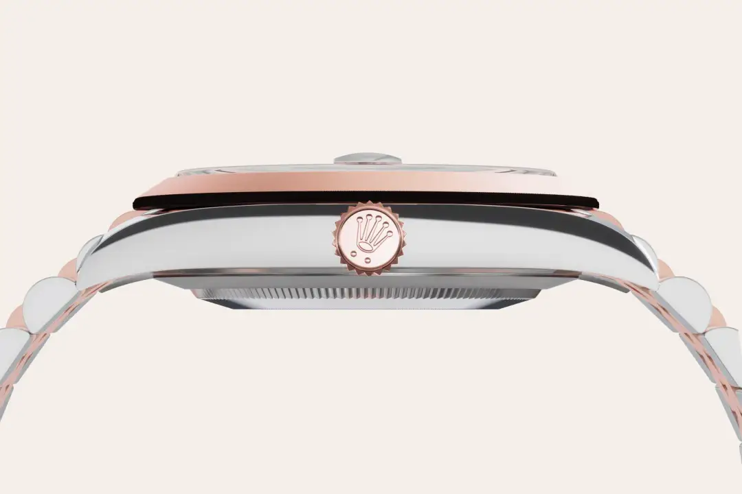 Rolex Datejust in Everose Rolesor - combination of Oystersteel and Everose gold, M126301-0022 - Swiss Time Square