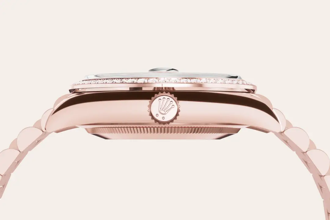 Rolex Day-Date in 18 ct Everose gold, M128345RBR-0070 - Swiss Time Square
