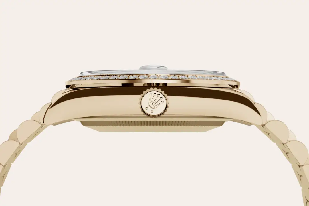 Rolex Day-Date in 18 ct yellow gold, M128348RBR-0069 - Swiss Time Square