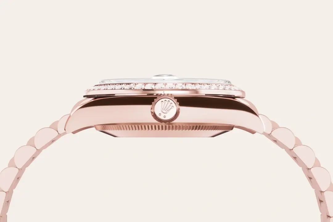 Rolex Datejust in 18 ct Everose gold, M278285RBR-0016 - Swiss Time Square