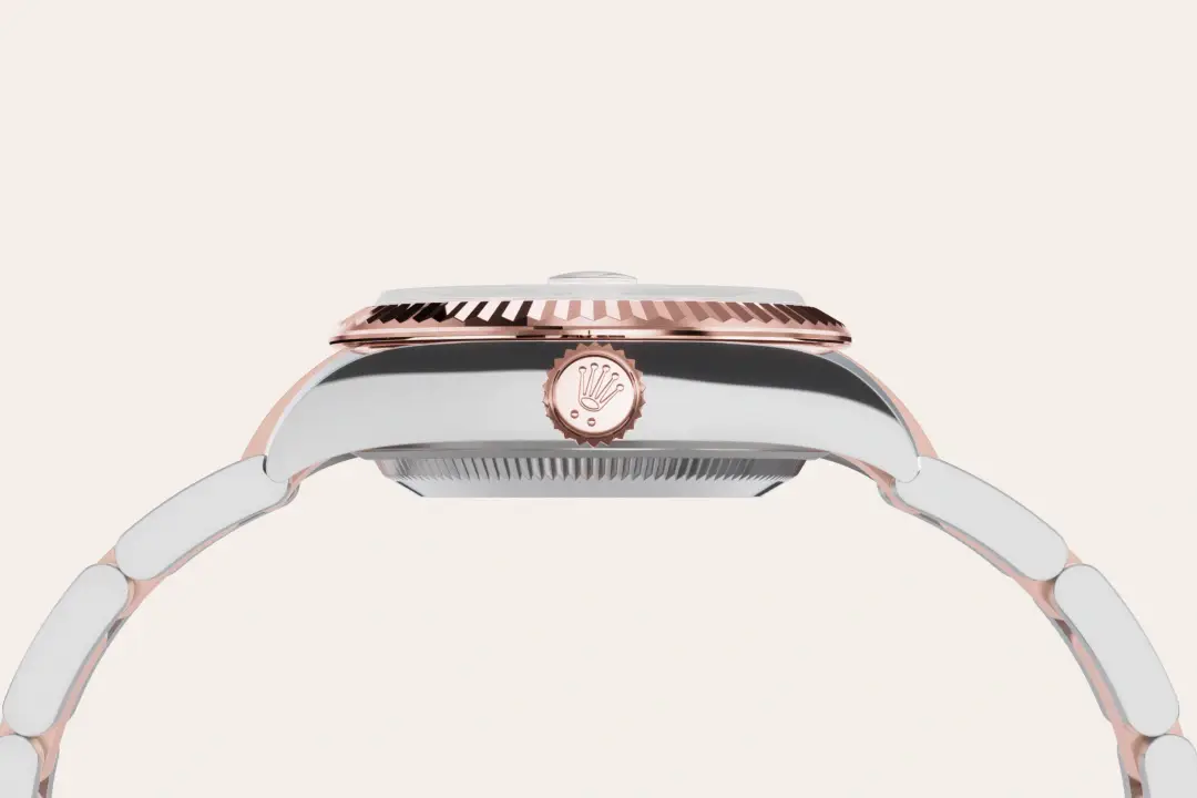 Rolex Lady-Datejust in Everose Rolesor - combination of Oystersteel and Everose gold, M279171-0028 - Swiss Time Square
