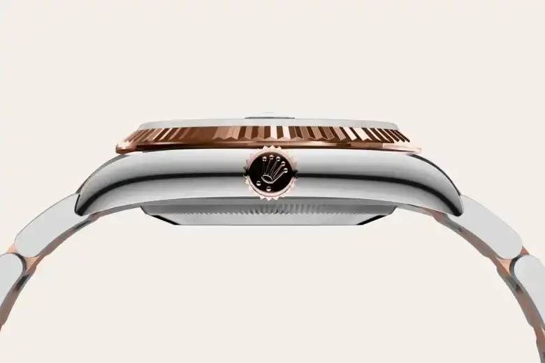Rolex Datejust in Everose Rolesor - combination of Oystersteel and Everose gold, M126231-0020 - Swiss Time Square