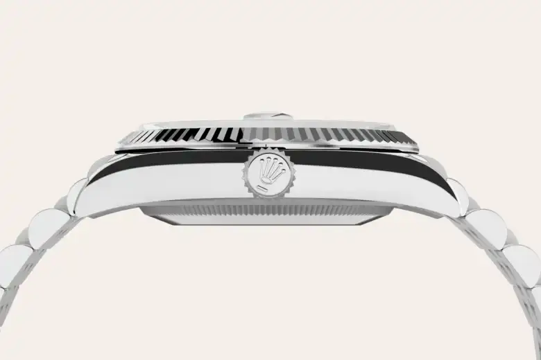 Rolex Datejust in White Rolesor - combination of Oystersteel and white gold, M126234-0071 - Swiss Time Square