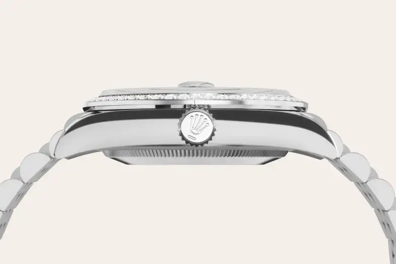 Rolex Datejust in White Rolesor - combination of Oystersteel and white gold, M126284RBR-0011 - Swiss Time Square