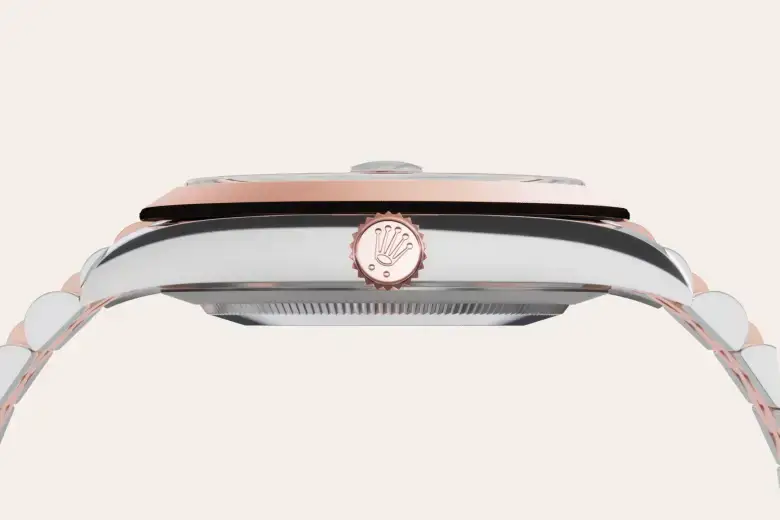 Rolex Datejust in Everose Rolesor - combination of Oystersteel and Everose gold, M126301-0002 - Swiss Time Square