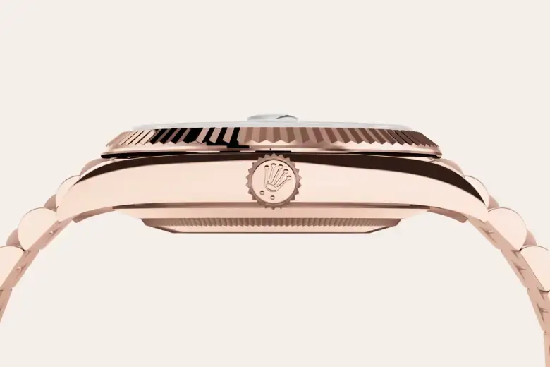 Rolex Day-Date in 18 ct Everose gold, M228235-0055 - Swiss Time Square