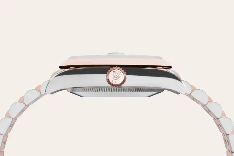 Rolex Datejust in Everose Rolesor - combination of Oystersteel and Everose gold, M278241-0016 - Swiss Time Square