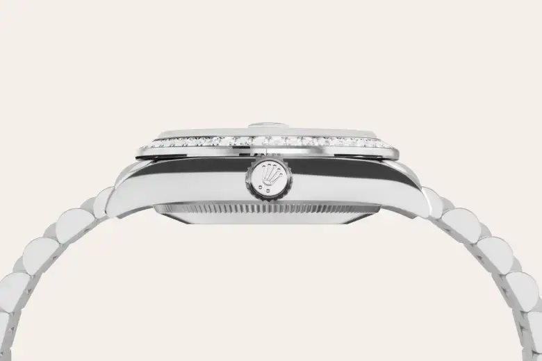Rolex Datejust in 18 ct white gold, M278289RBR-0028 - Swiss Time Square