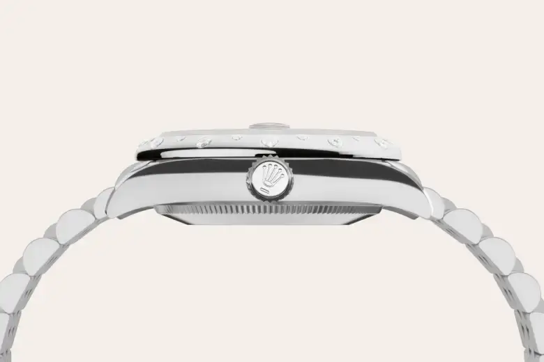 Rolex Datejust in White Rolesor - combination of Oystersteel and white gold, M278344RBR-0028 - Swiss Time Square