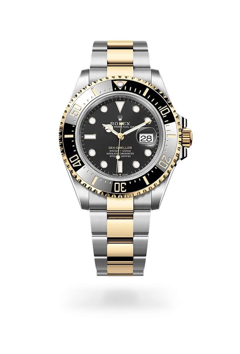 Rolex Sea-Dweller in Oyster, 43 mm, Oystersteel and yellow gold, M126603-0001 - Swiss Time Square
