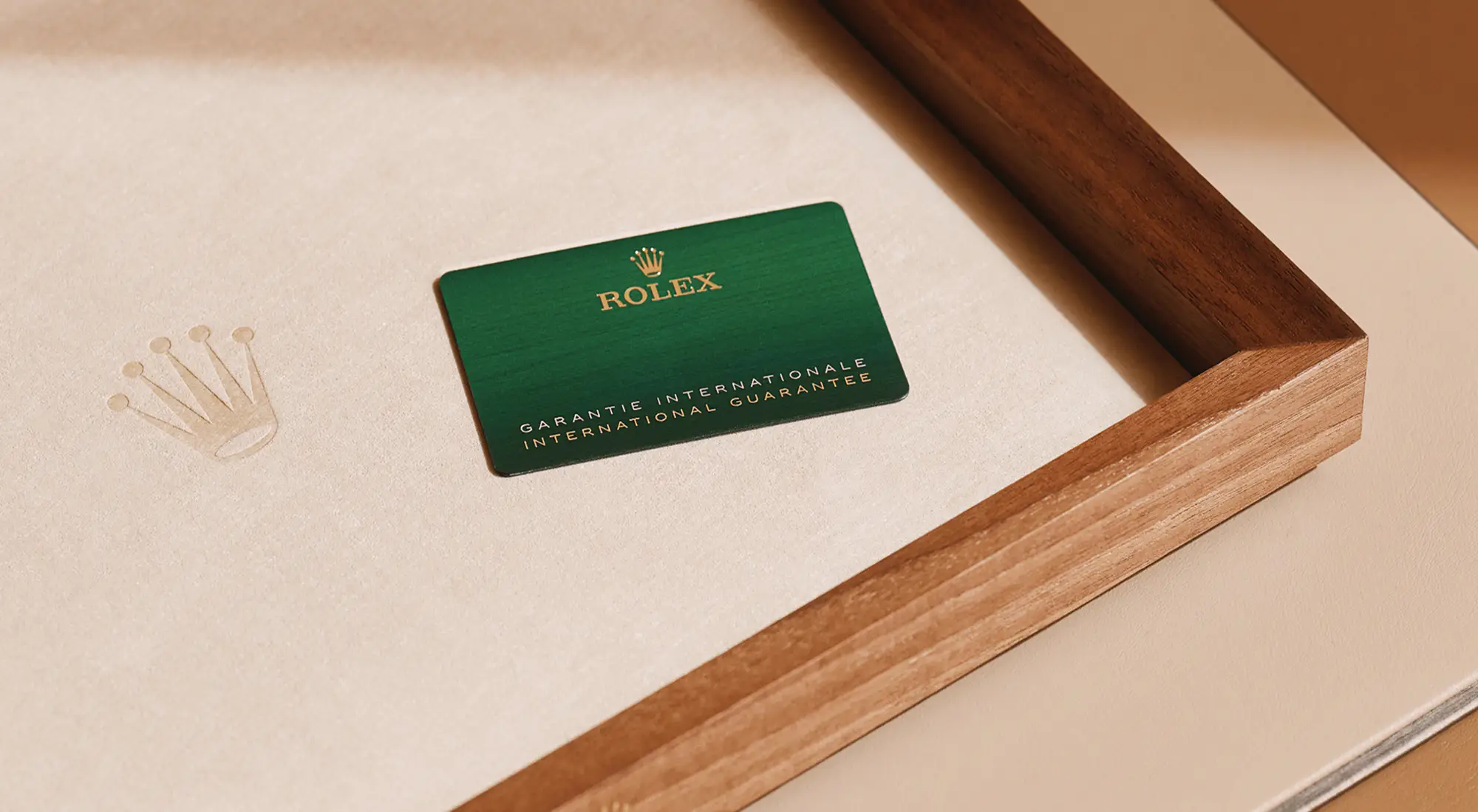 Rolex Service Card - Swiss Time Square
